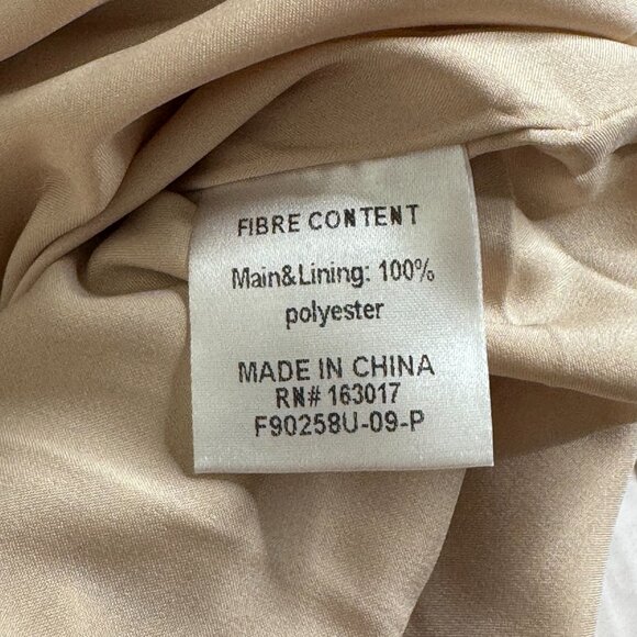 NWT Princess Polly Langdon Strapless Mini Dress sz 2 Beige Lined - Picture 7 of 10